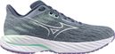 Chaussures Running Mizuno Wave Inspire 21 Bleu/Vert Femme