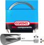 Elvedes Gear Cable 2250 7x7 Stainless Slick 1.1 with Head N 4x4