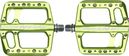 Paar platte pedalen HT Components Raven ANS12 Groen