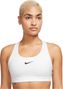 Nike Swoosh Medium Support Bra White
