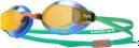 Lunettes de natation Tyr Blackops Racing Miroir Bleu/Vert