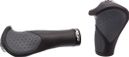 XLC Impugnature ergonomiche GR-S22 135-92 mm Nero Grigio