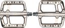Coppia di pedali piatti HT Components Raven ANS12 grigi