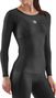 Maglia manica lunga da donna Skins Series-3 nera