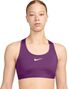 Brassière Nike Swoosh Medium Support Violet Femme