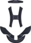 Bontrager Helmet Part Bontrager Dipper Children's Pad Set Black