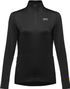 Gore Wear Everyday Women's Long Sleeve 1/4 Zip Jersey Black 34 FR
