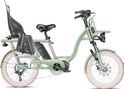 Vélo Cargo GAYA  L'Original Le Court  Amande  Pack Bébé