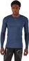 Kiprun Run 900 Merino Langarm-Laufshirt für Herren, blau