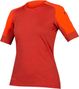 Endura GV500 Women's Short Sleeve Jersey Red