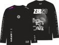 Z3rod Vortex Black Men's Long-Sleeve T-Shirt