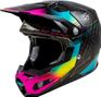 Fly Racing Fly Formula S Carbon Legacy Fullface Helmet Black / Electric Blue / Fushia