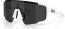 Bliz P003 L Matte White/Smoke Unisex Glasses