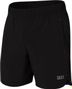 Short 2-en-1 Saxx Gainmaker 7in Noir Homme