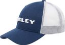 Casquette Oakley New Era Bark Logo Bleu