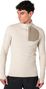 Kiprun 1/2 Zip Run 900 Warm Langarm-T-Shirt für Herren, beige