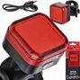 Feu arrière de vélo - rechargeable par USB - COB Led 40 Lumen - Feu rouge