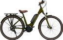 Granville E-Urban 30 Bicicleta eléctrica urbana unisex Shimano Tourney/Altus 7S 400 Wh 700 mm Verde Ejército Mate 2023