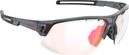 Lunettes AZR Kromic Rocket RX Crystal Noir/Rouge Photochromique 