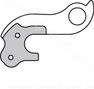Patte de derailleur n? 085