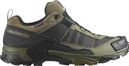 Salomon X Ultra 5 GTX Hiking Shoes for Men, Khaki/Black