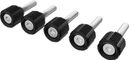 Stashed LodeStar Schnellverstell-Set (5 x M6) Schwarz