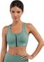 Brassière sport - Maintien élevé Fitness Femme Squat Green Vert Cendré