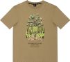 ORT Wallace Lake Road Brown Unisex Short-Sleeve T-Shirt