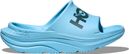 Hoka Ora Athletic Slide Recovery Shoes Blue Unisex