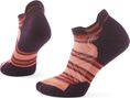 Smartwool Calcetines Tobilleros Bajos de Running para Mujer Targeted Cushion Naranja/Violeta