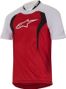 ALPINESTARS Short Sleeves Jersey DROP White Red