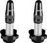 Ice Kit of Aluminium Plugs (x2) and Nuts (x2) Airflow Black