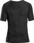 GripGrab Merino Polyfibre Short Sleeve Winter Base Layer Black