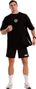 Z3rod Oversize Vortex Black Kurzarm-T-Shirt für Herren