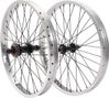 Paire de roues BMX KHE PRISM 20 pouces argent