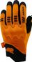 Lange Handschuhe Racer Handschuhe Velo Mixte D3O Rock 3 Schwarz / Orange