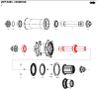 Axis Arri re Zipp Cognition NSW with Bearings