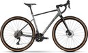 Bici gravel Raymon Territ Pro con gruppo Shimano GRX 11 velocità, manubrio da 700 mm, grigio/nero, 2026