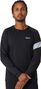 Rapha Trail Long Sleeve Technical T-Shirt Black / Grey