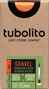 Tubolito Tubo-Gravel 700 mm AV Newmen Streem Lightweight Inner Tube (Front)