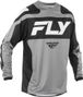 Fly Racing F-16 Grey/Black/White long sleeve jersey