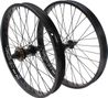 Paire de roues BMX KHE PRISM 20 pouces noir