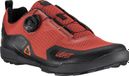 Chaussures Leatt 6.0 Clip Lava Rouge