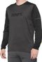 Maillot Manches Longues 100% Ridecamp Noir / Gris