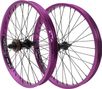 Paire de roues BMX KHE PRISM 20 pouces violet