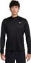 Canotta da uomo Nike Pacer 1/2 Zip Nero