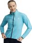 Veste de pluie vélo femme Cyclisme J2 Blockhaus Cyan