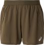 Asics Road Shorts 5in Khaki Hombre