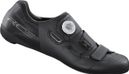 Paar Shimano RC502 Wide Rennradschuhe Schwarz