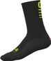 Alé Strada 2.0 Unisex Socks Black/Fluorescent Yellow